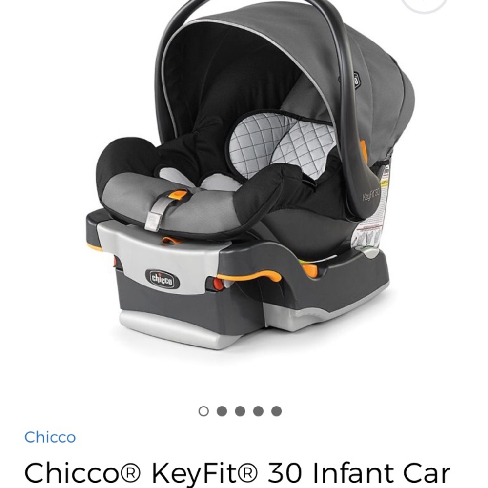 Chicco KeyFit 30 Infant Car Seat in blue
